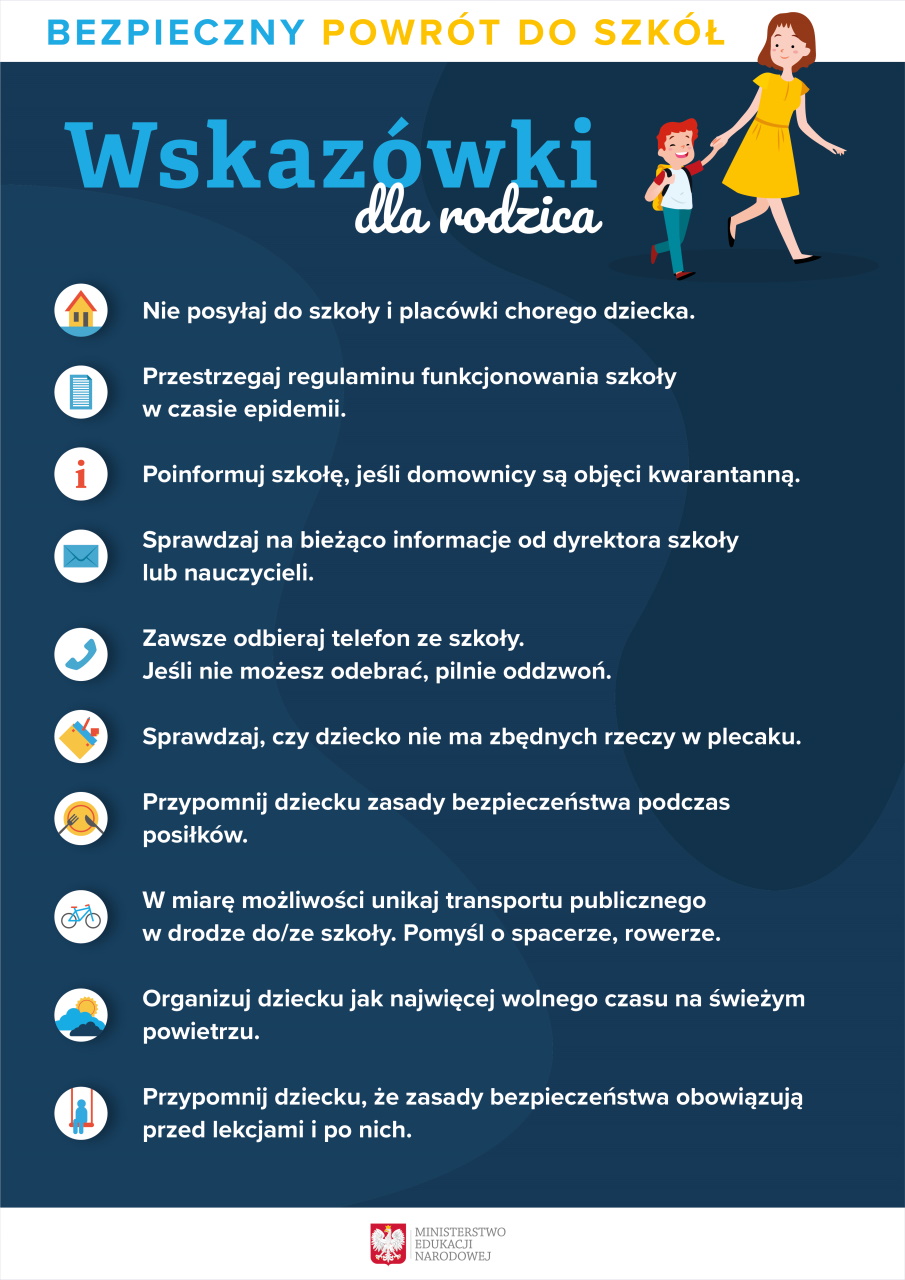 Plakat - 10 zasad dla rodziców