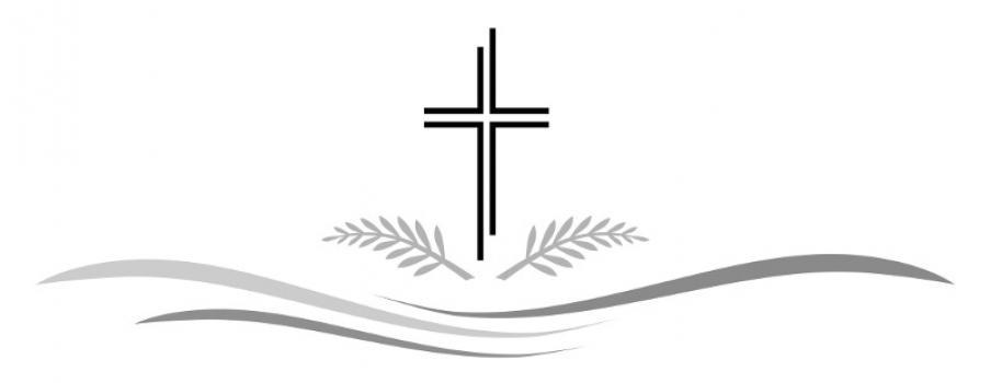 Krzyż i wstążka