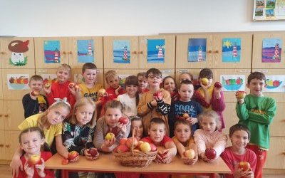 Dzień Jabłka w klasach I-II