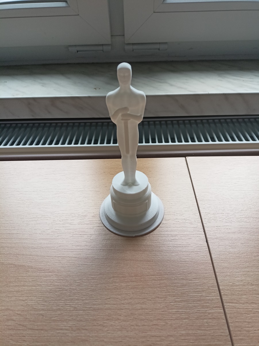 Statuetka wydrukowana na drukarce 3D