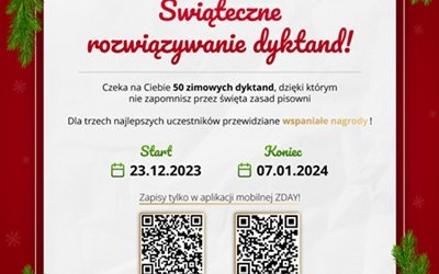 Świąteczne rozwiązywanie Dyktand 2023