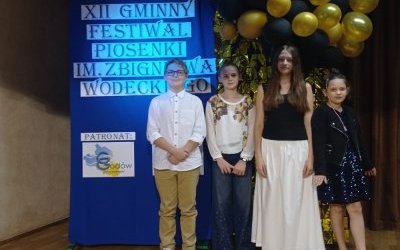 XII Gminny Festiwal Piosenki im. Zbigniewa Wodeckiego