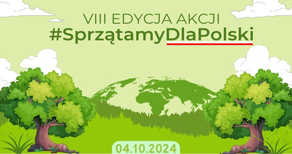 Plakat Sprzątamy dla Polski