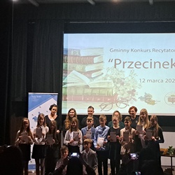 Gminny Konkurs Recytatorski „Przecinek” dla klas 1-6