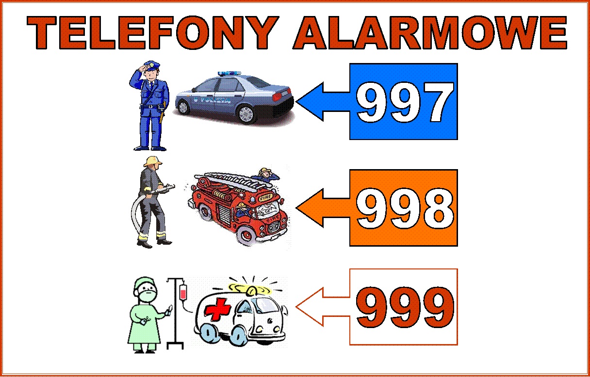numery alarmowe