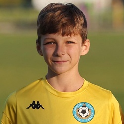 Młody piłkarz