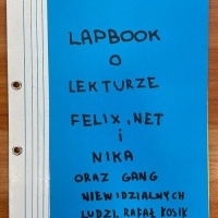  Lapbook - nasz sposób na podsumowanie powieści Rafała Kosika „Felix, Net i Nika oraz Gang Niewidzialnych Ludzi”. (12)