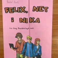  Lapbook - nasz sposób na podsumowanie powieści Rafała Kosika „Felix, Net i Nika oraz Gang Niewidzialnych Ludzi”. (7)