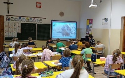 Dzień Jeża w klasach pierwszych (1)